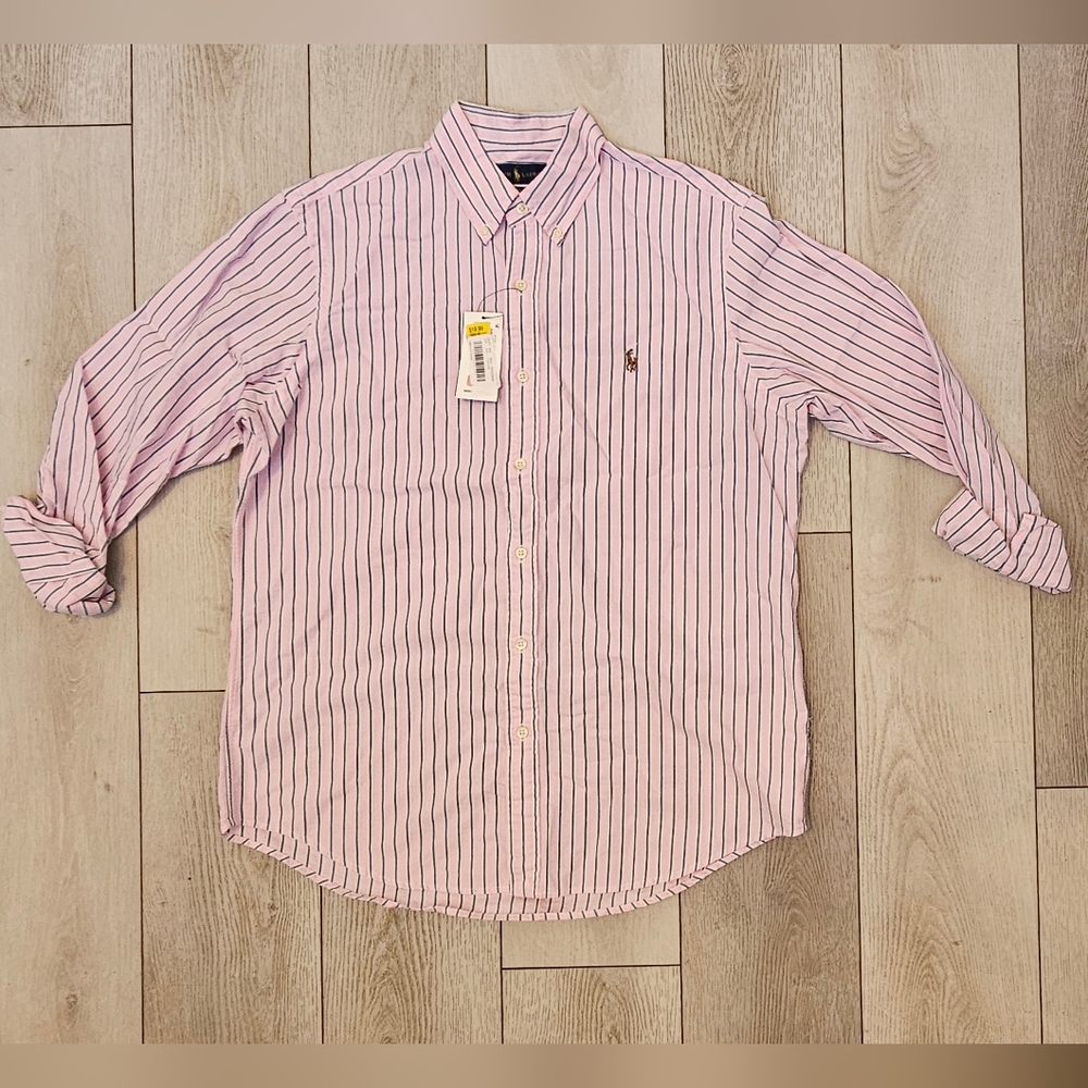 NWT Ralph Lauren POLO Classic Fit Button Down Shirt